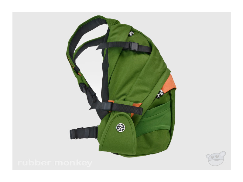 Crumpler The Customary Barge Deluxe - Olive and Orange