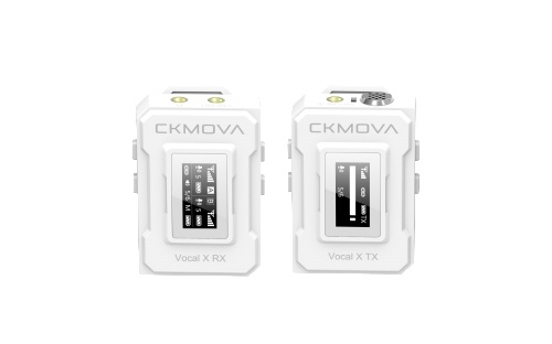 CKMOVA Vocal X V1W Ultra-Compact Wireless Microphone (White)