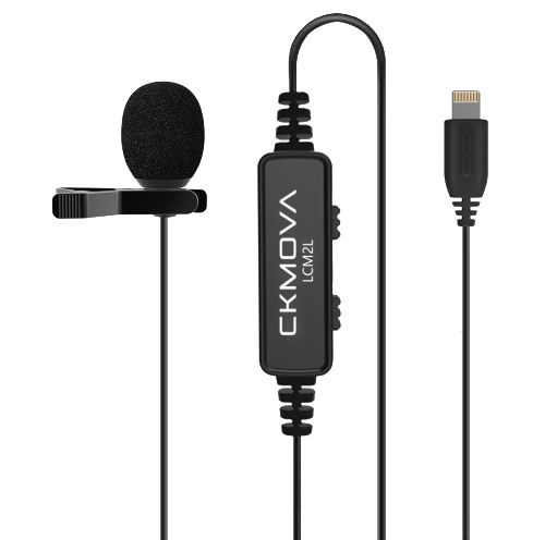 CKMOVA LCM2L Lavalier Microphone for iOS Lightning Devices (6m Cable)