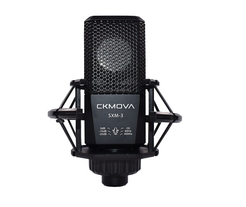 CKMOVA SXM-3 Studio Cardioid Condenser Microphone with 3Pin XLR