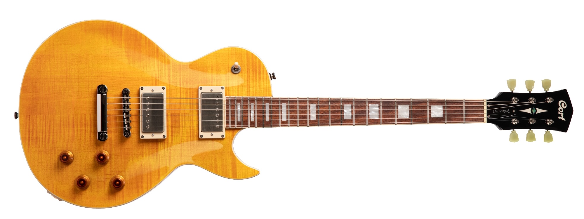 Cort CR250 Electric Guitar (Antique Amber)