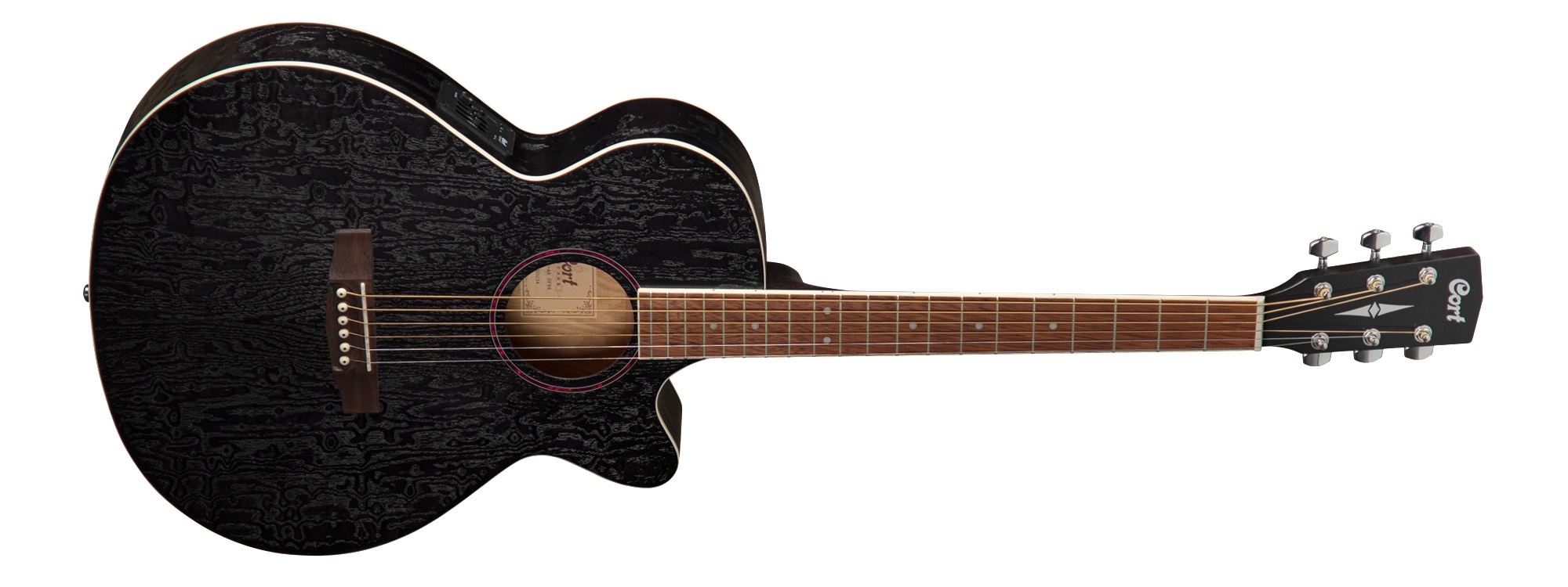 Cort SFX-AB Acoustic Guitar (Open Pore Black)