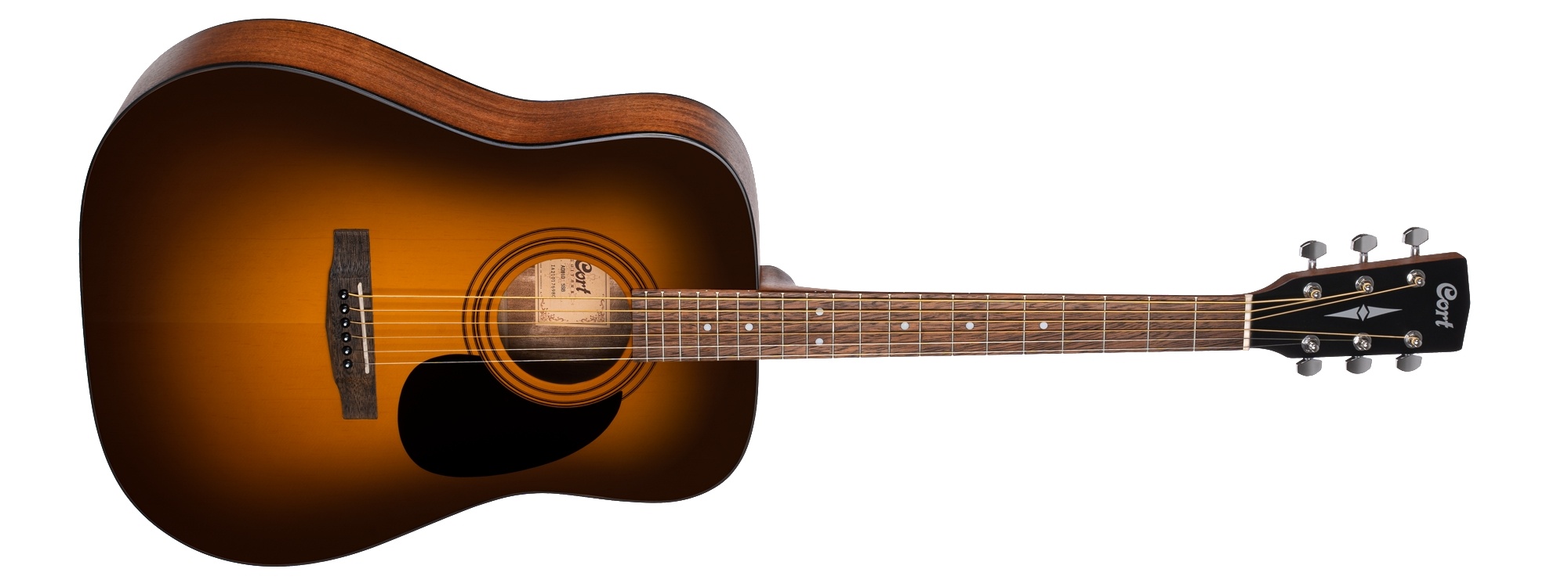 Cort AD810 Acoustic Guitar with Bag (Sun Burst)