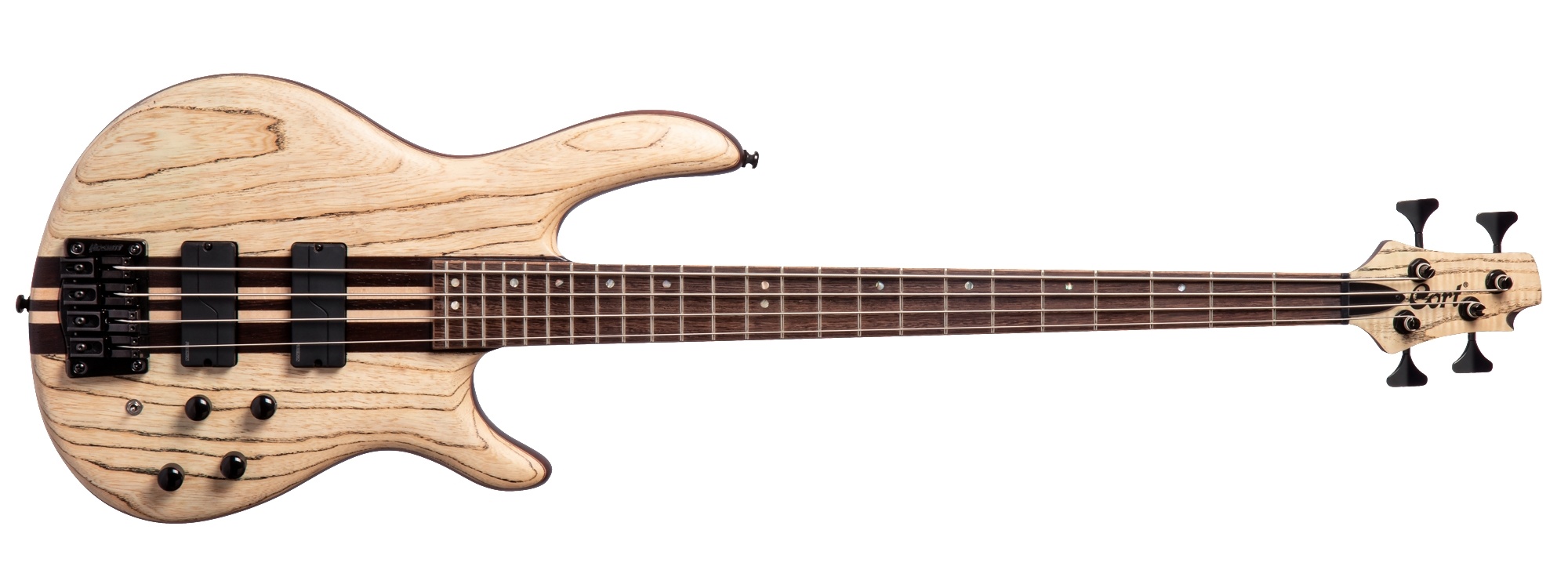 Cort A4-Ultra-Ash-ENB Electric Bass Guitar (Brown)