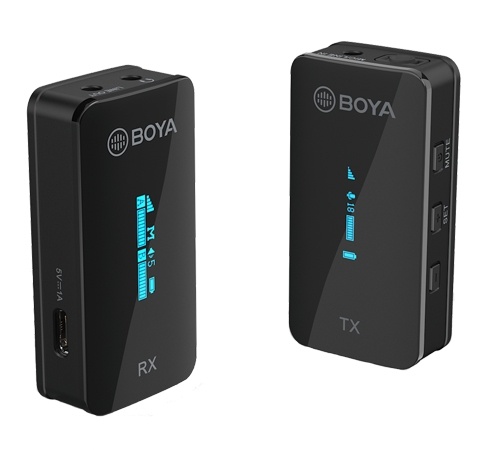 Boya BY-XM6-S1 Ultra Compact 2.4GHz Dual-Channel Transmitter & Receiver