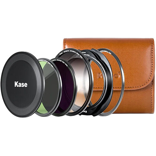 Kase Wolverine Magnetic Circular Master Kit with Adjustable 95mm GND (77mm)