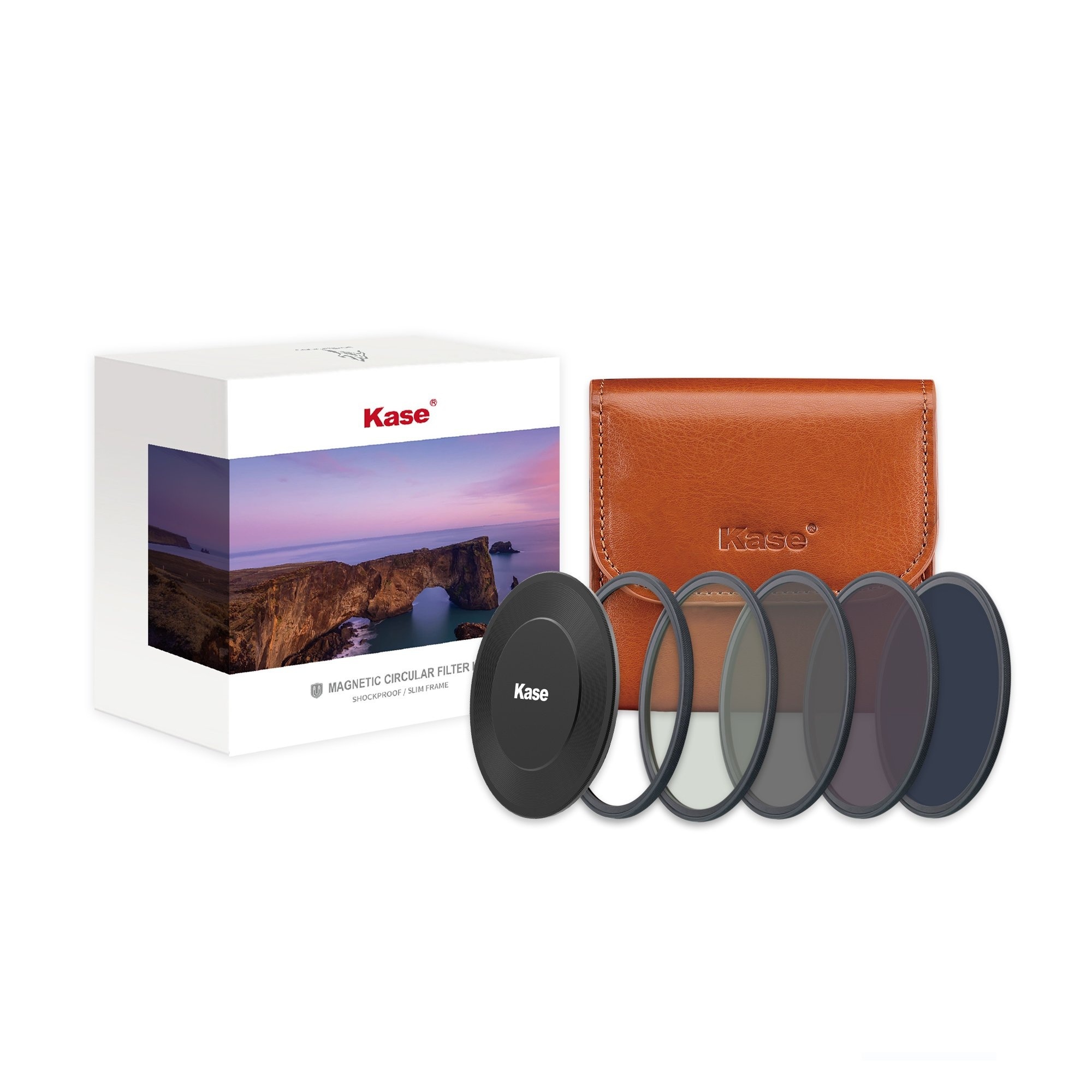 Kase Wolverine Magnetic Circular Filters Professional ND Kit (58mm)