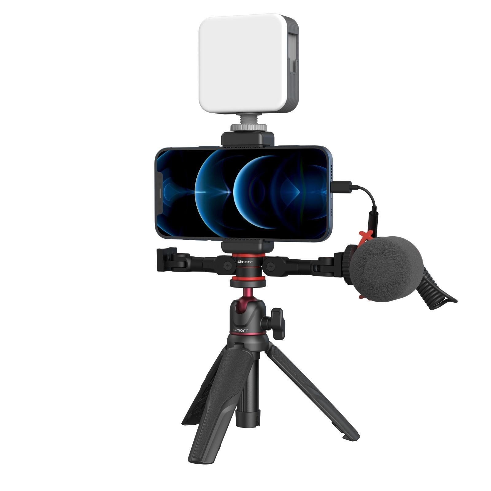 SmallRig simorr Vigor VK-50 Vlog Kit (Black)
