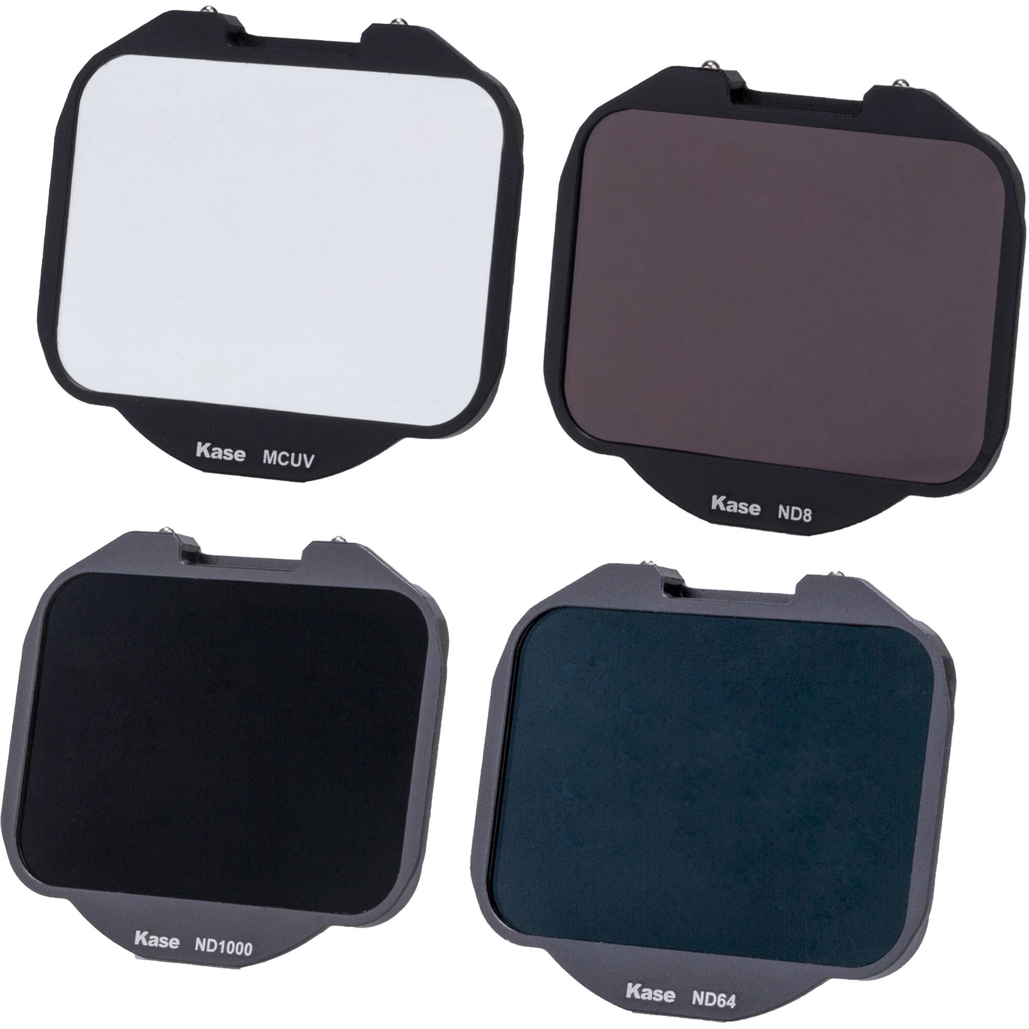 Kase 4-In-1 UV & ND Clip-In Filter Set for Sony Alpha Cameras (MCUV/ND8/ND64/ND1000)