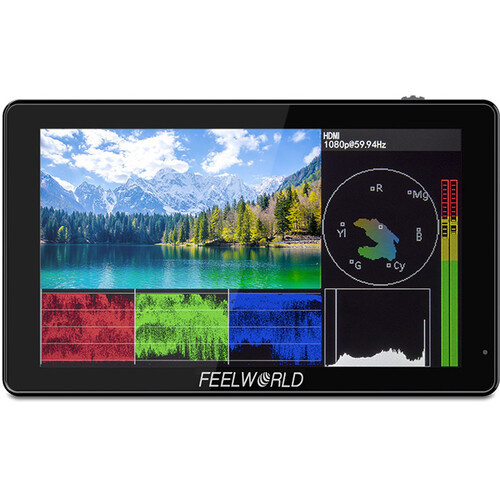 FeelWorld LUT5 5.5" IPS 3000nit Touchscreen On-Camera Monitor