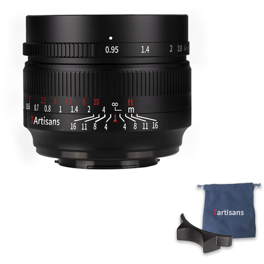7Artisans 50mm F0.95 Canon Lens (EOS-R Mount)