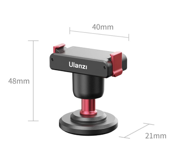 Ulanzi U170 Magnetic Quick Release Ball Head with 3M Sticker