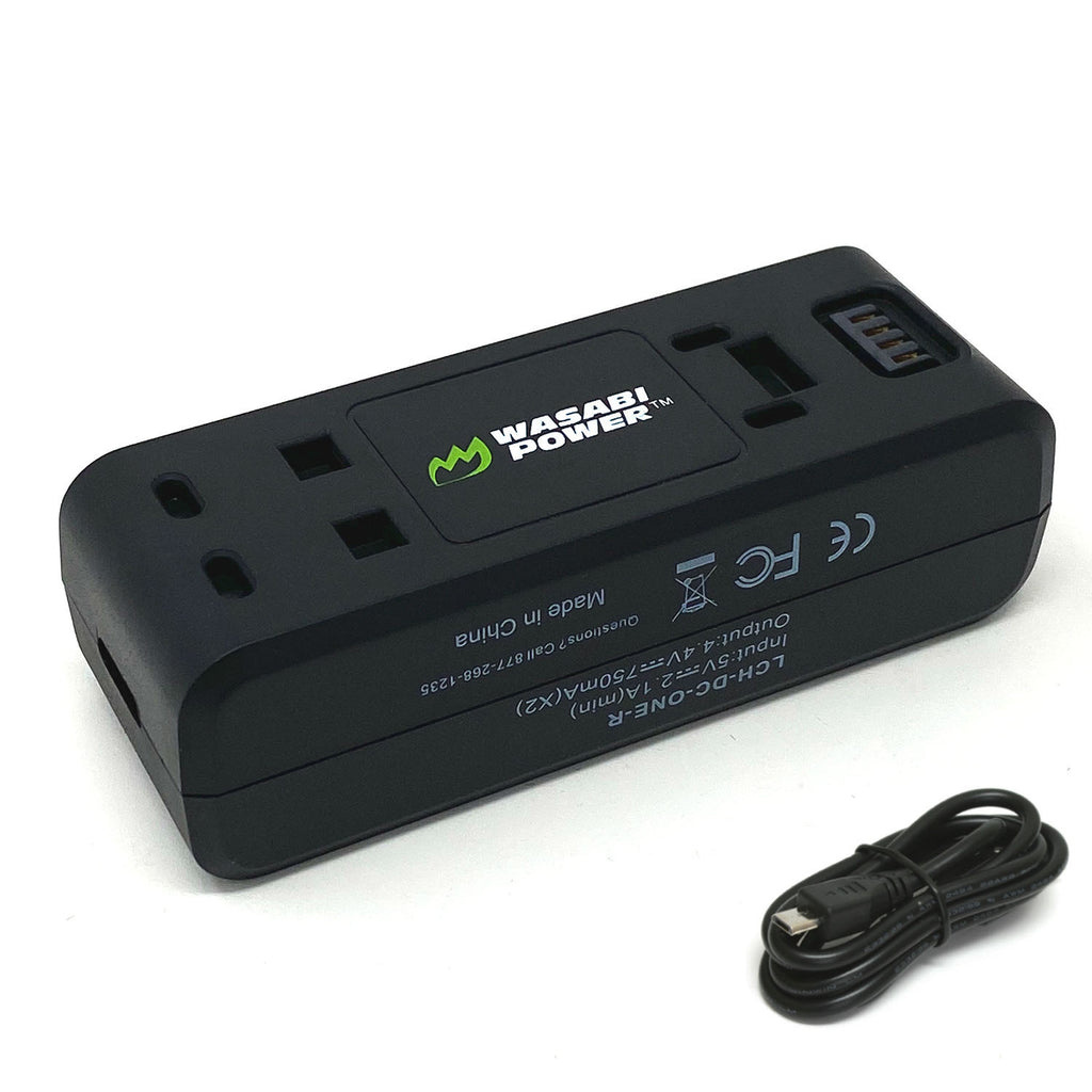 Wasabi Insta360 ONE R Dual USB Battery Charger