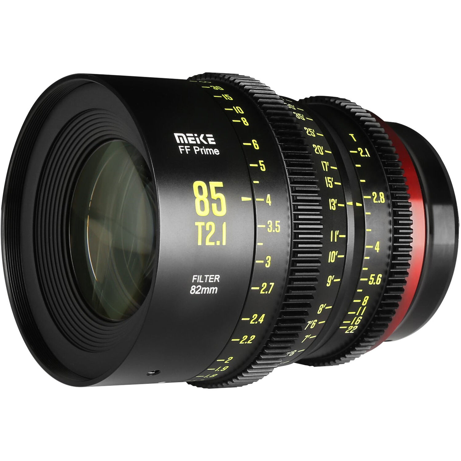 Meike 85mm T2.1 Full-Frame Prime Cine Lens (RF-Mount, Feet/Meters)