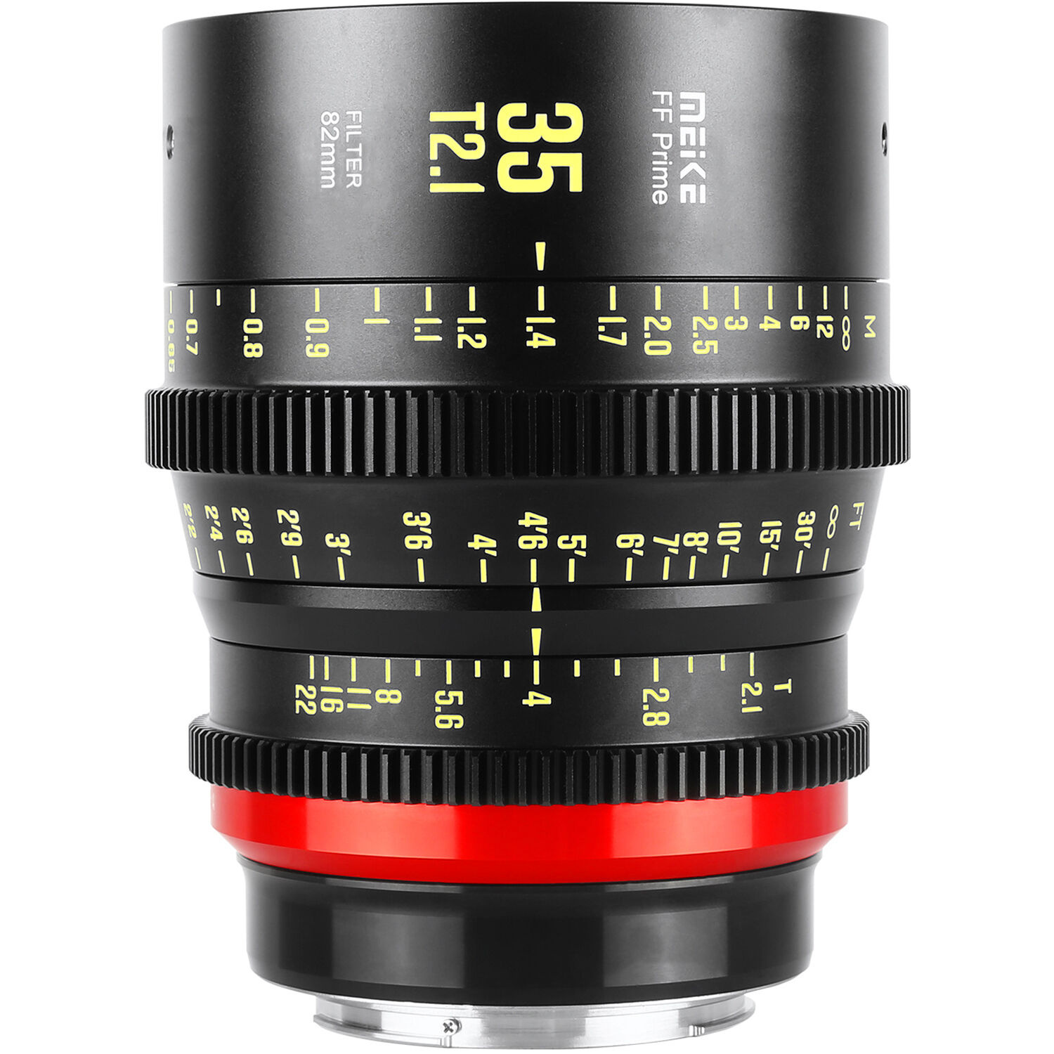 Meike 35mm T2.1 Full-Frame Prime Cine Lens (RF-Mount, Feet/Meters)
