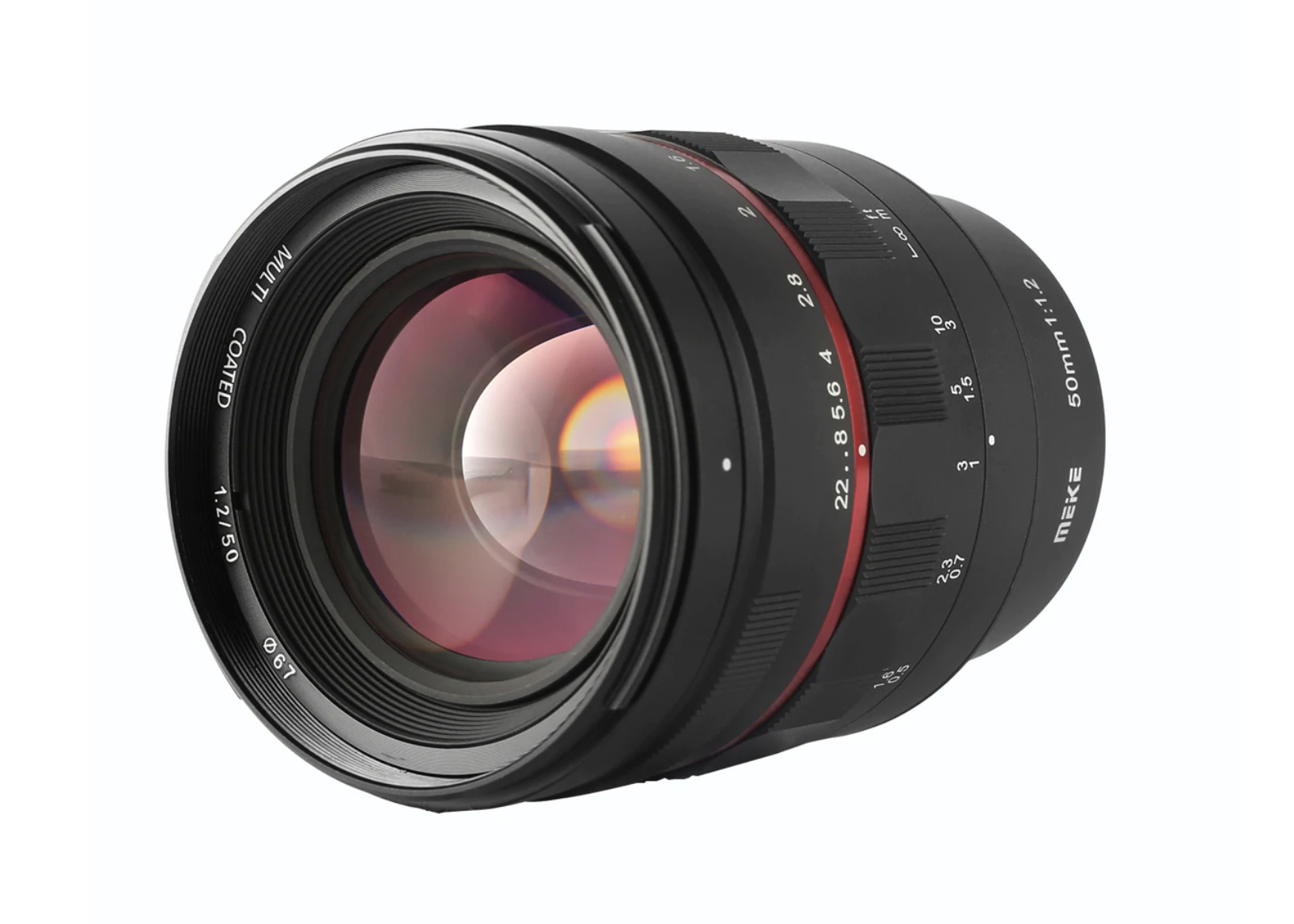 Meike 50mm f/1.2 Large Aperture Manual Focus Lens for (E Mount)