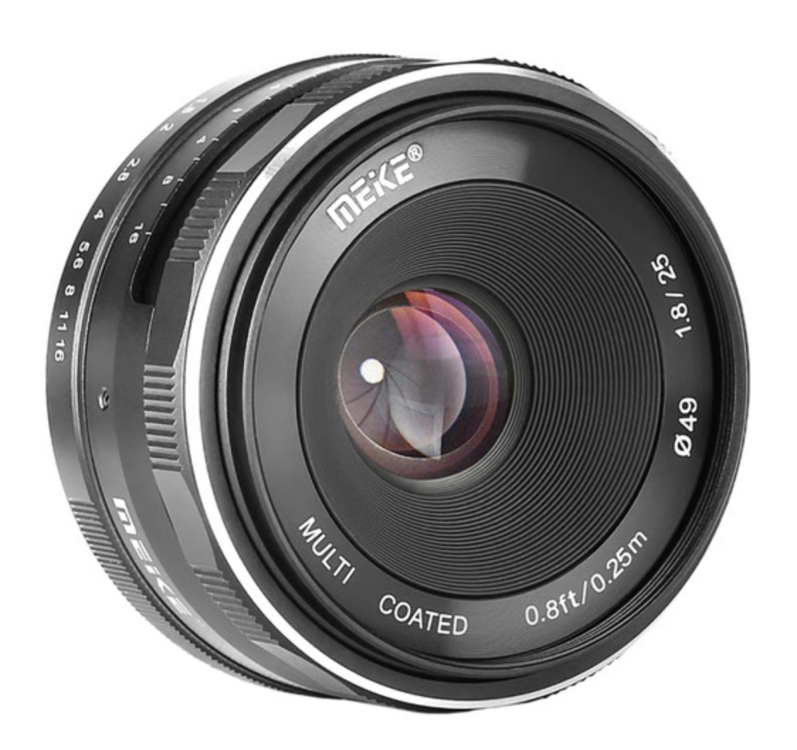 Meike MK-25mm f/1.8 Lens for Sony E