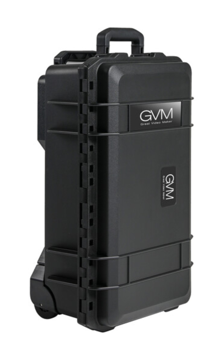 GVM QX26 Wheeled Hard Case with Padded Divider Insert (Black)