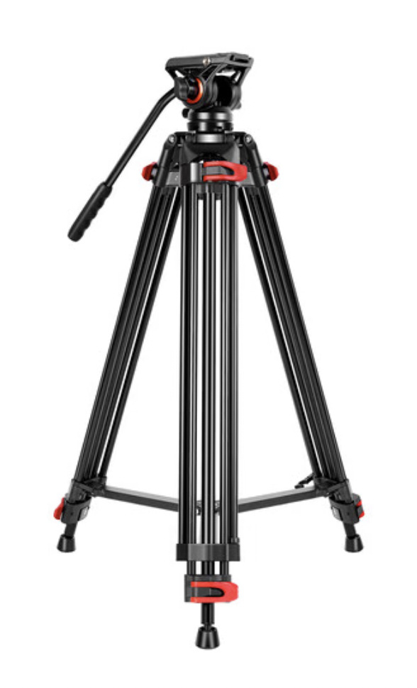 GVM JJL-JY Aluminum Camera Video Tripod with Fluid Head