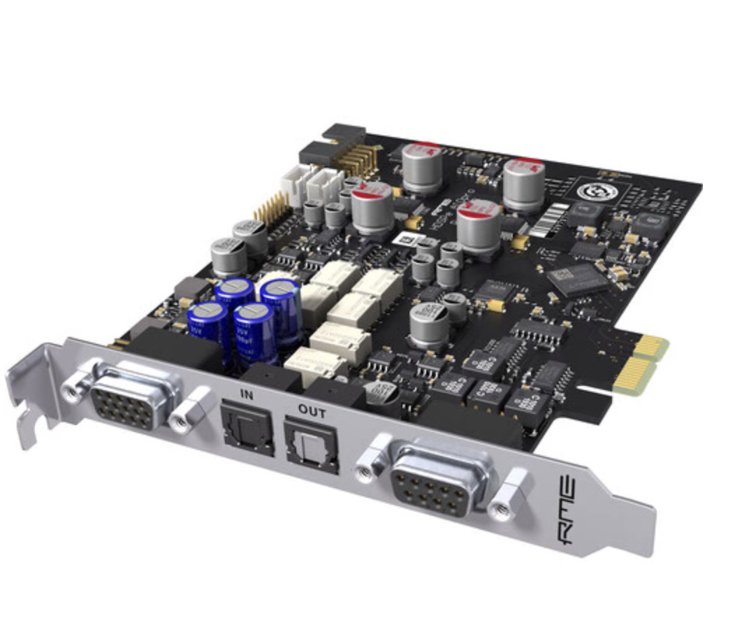RME HDSPe AIO Pro 30-Channel 192kHz PCI Express Audio Interface Card