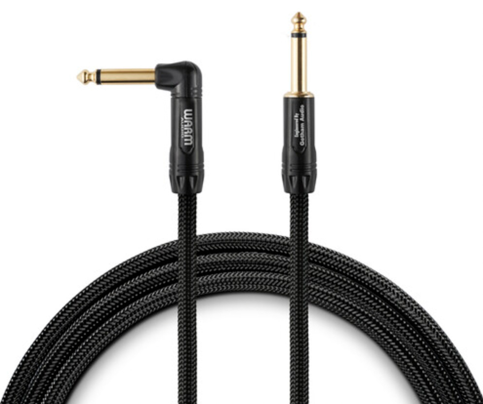 Warm Audio Premier Series Right-End to Straight-End Instrument Cable (5.5m)