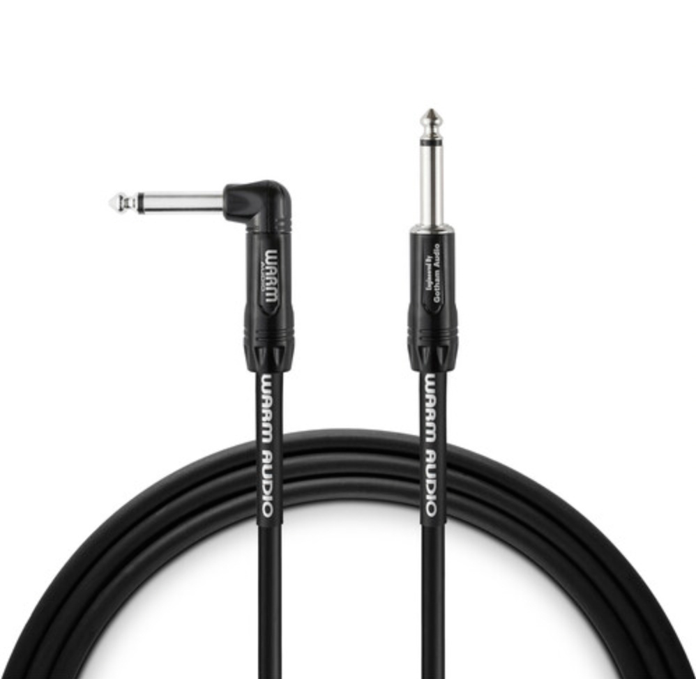 Warm Audio Pro Series Right-End to Straight-End Instrument Cable (3m)
