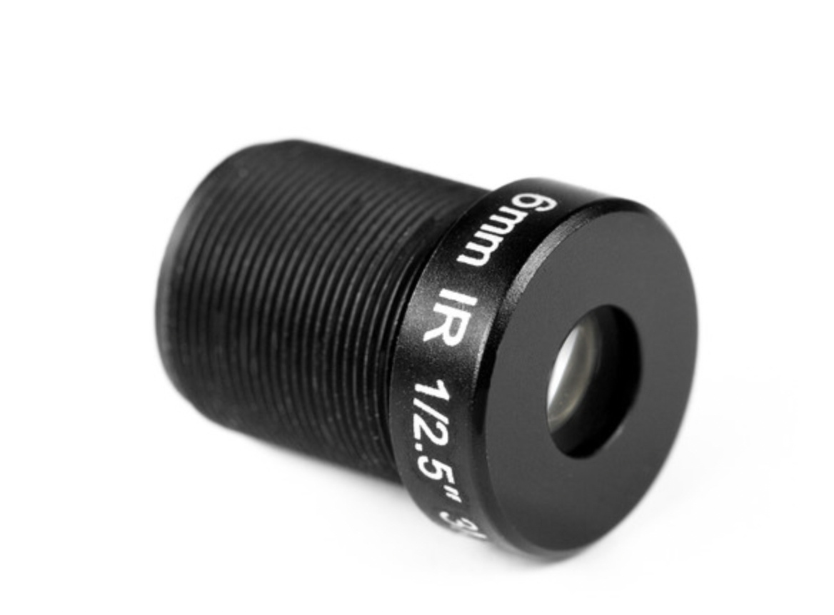 Marshall Electronics 6.0mm f/2.0 M12 3MP IR Lens for CV502-WPMB/WPM