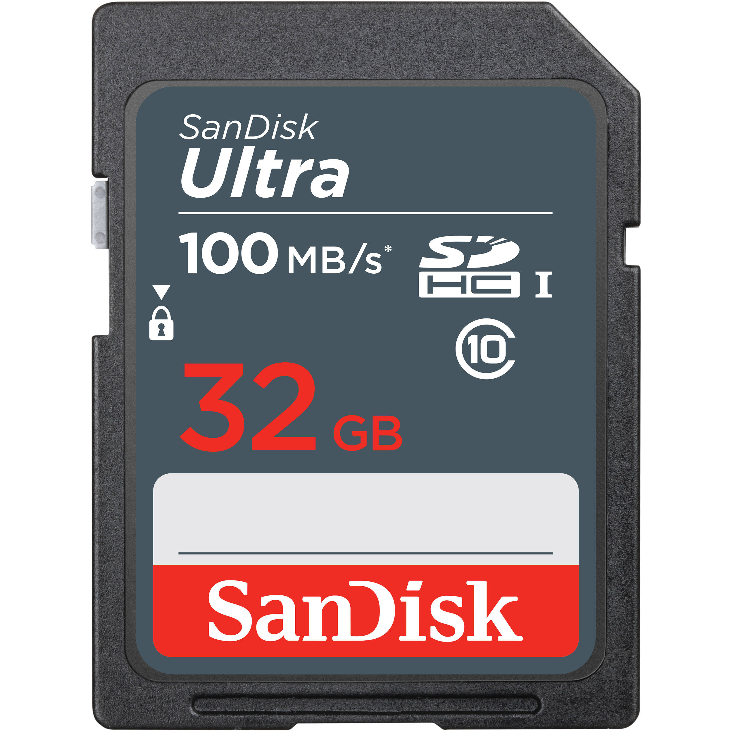 SanDisk 32GB Ultra SDHC UHS-I Memory Card (10-Pack) with 4-in-1 Card Reader