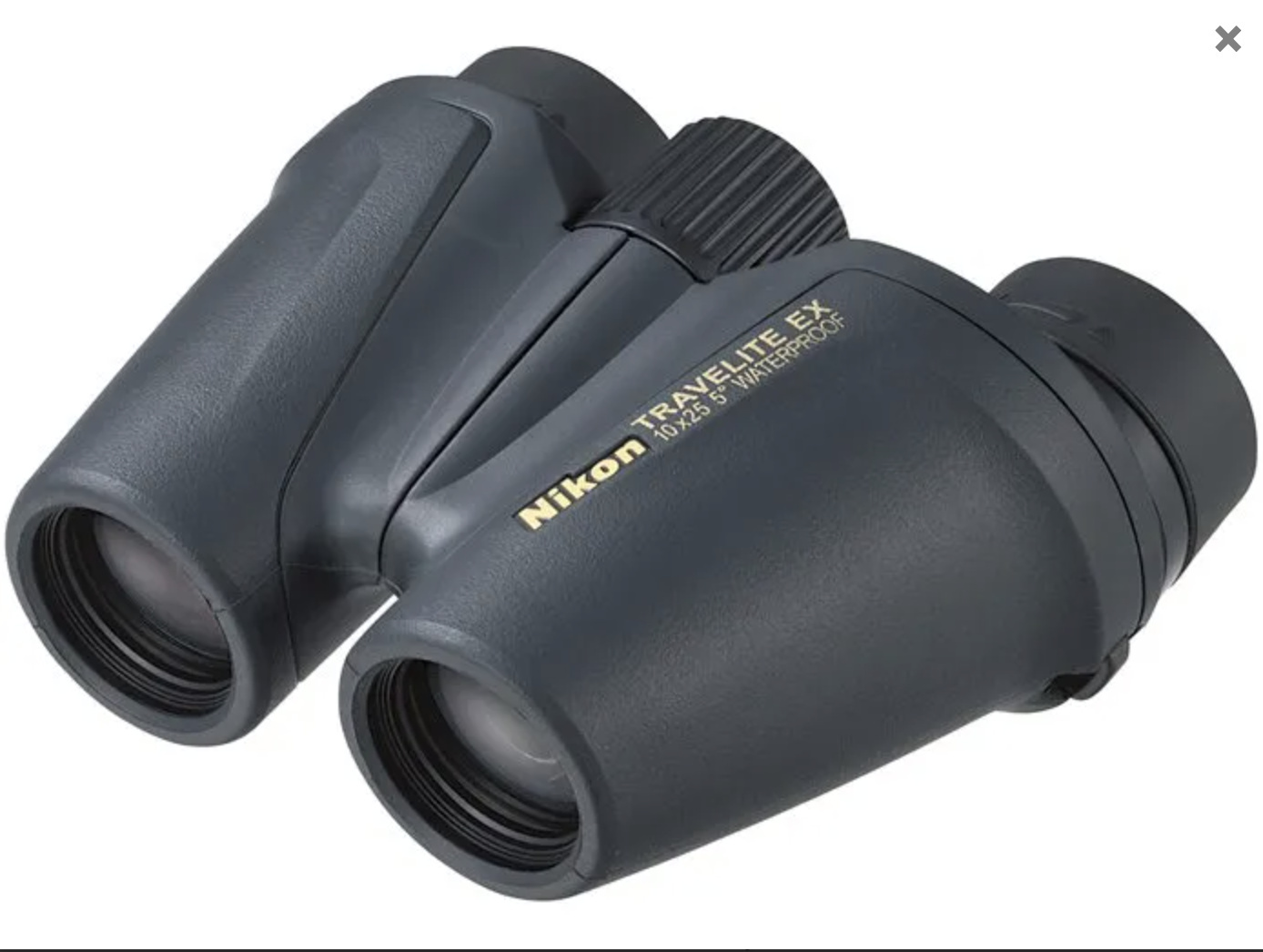 Nikon Travellite EX 10X25 Central Focus Charcoal Grey Binoculars