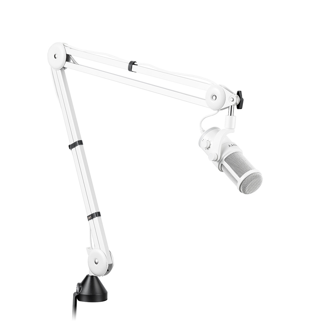 Deity VO-7U USB Microphone - Boom Arm Kit (White)