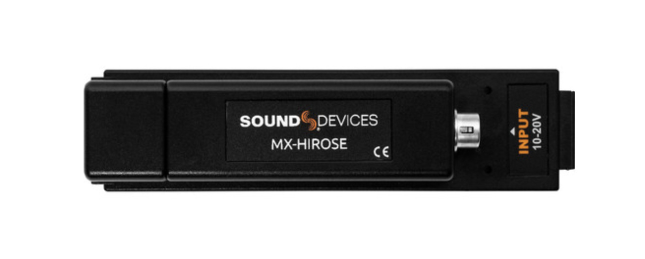 Sound Devices MX-HIROSE Hirose DC Input Sled for MixPre, MixPre-M & MixPre-II Mixer-Recorders