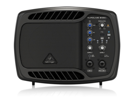 Behringer   B105D Ultra-Compact 50 Watt PA/Monitor Speaker w/ MP3 Player & Bluetooth Audio Streaming