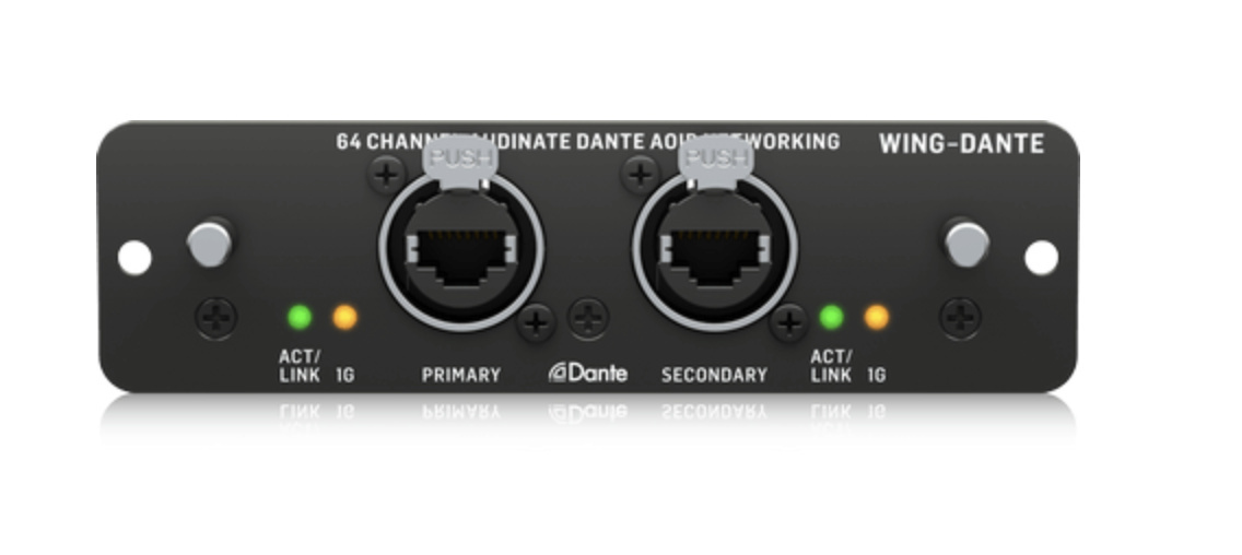 Behringer AoIP Network Module