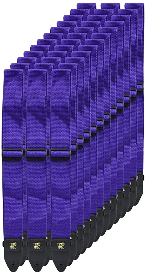 Ernie Ball Assorted Polypro Guitar Straps 36 Pack