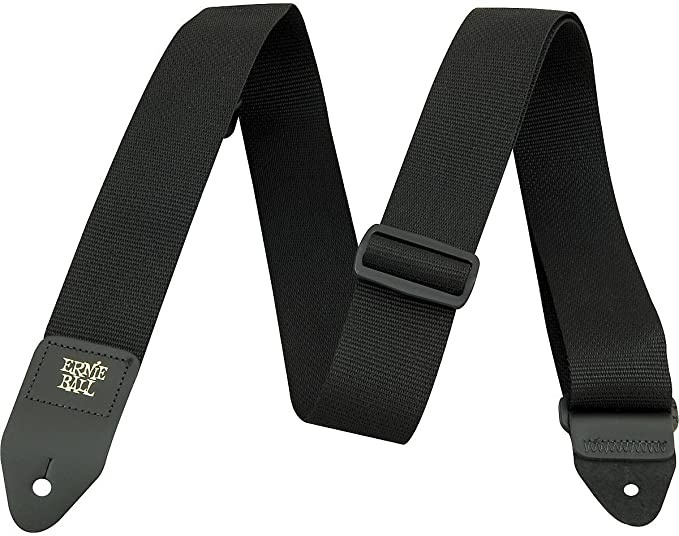 Ernie Ball Black Polypro Guitar Straps 36 Pack