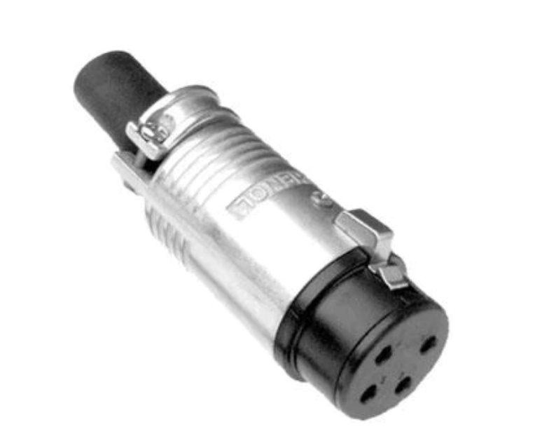 Amphenol EP Series Cable Connector (6 Pole, 11 Pin, Silver)