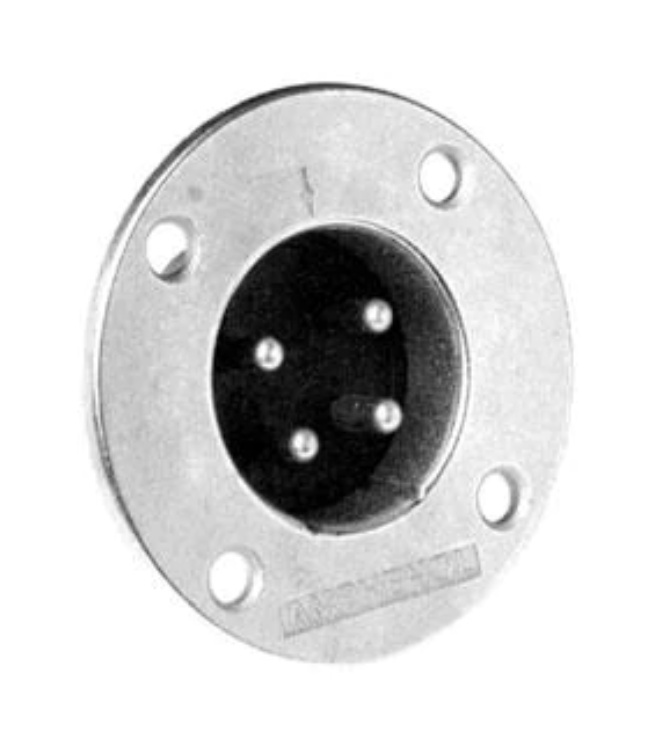 Amphenol EP Series Chassis Connector (5 Pole, 14 Pin, Silver)