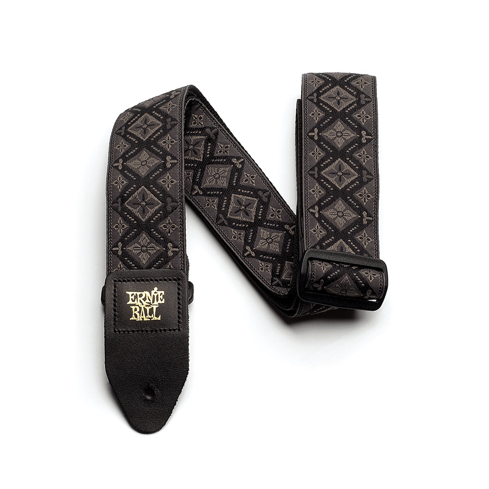 Ernie Ball Jacquard Guitar Strap - Regal Black