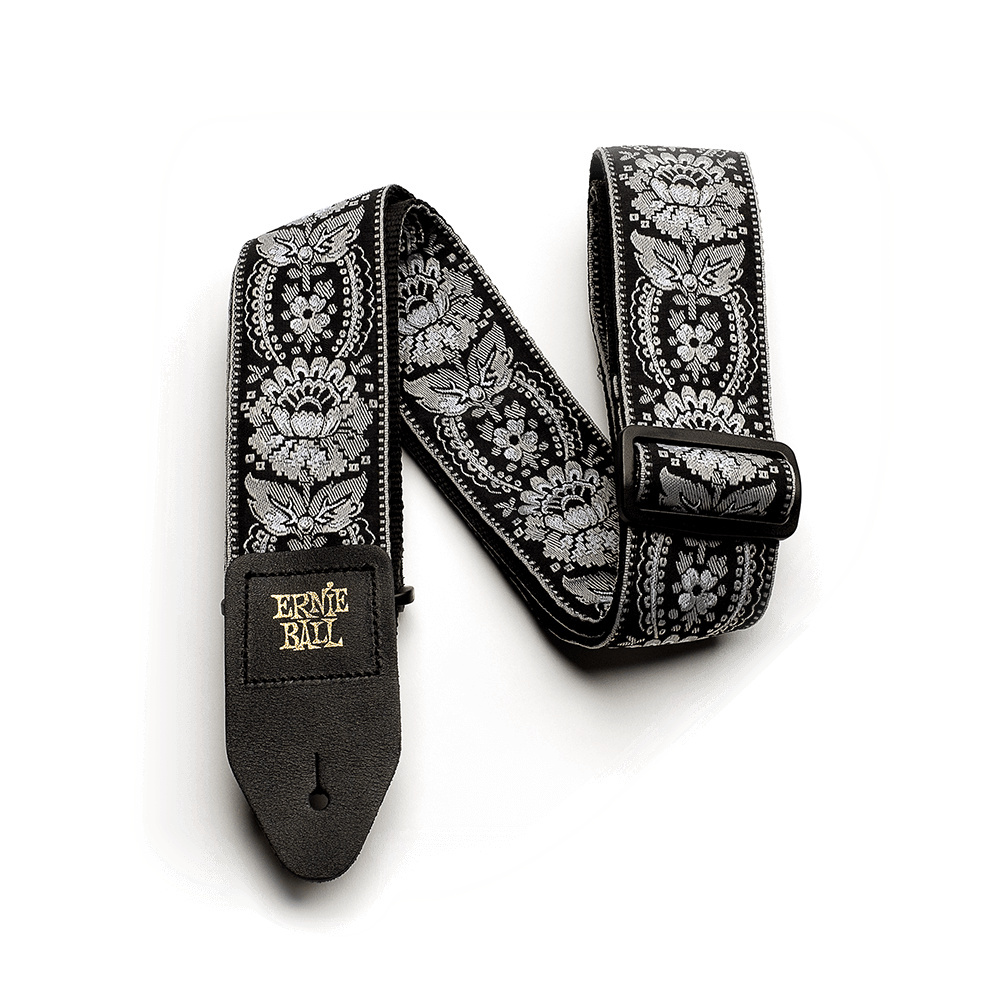 Ernie Ball Jacquard Guitar Strap - Silver Orleans