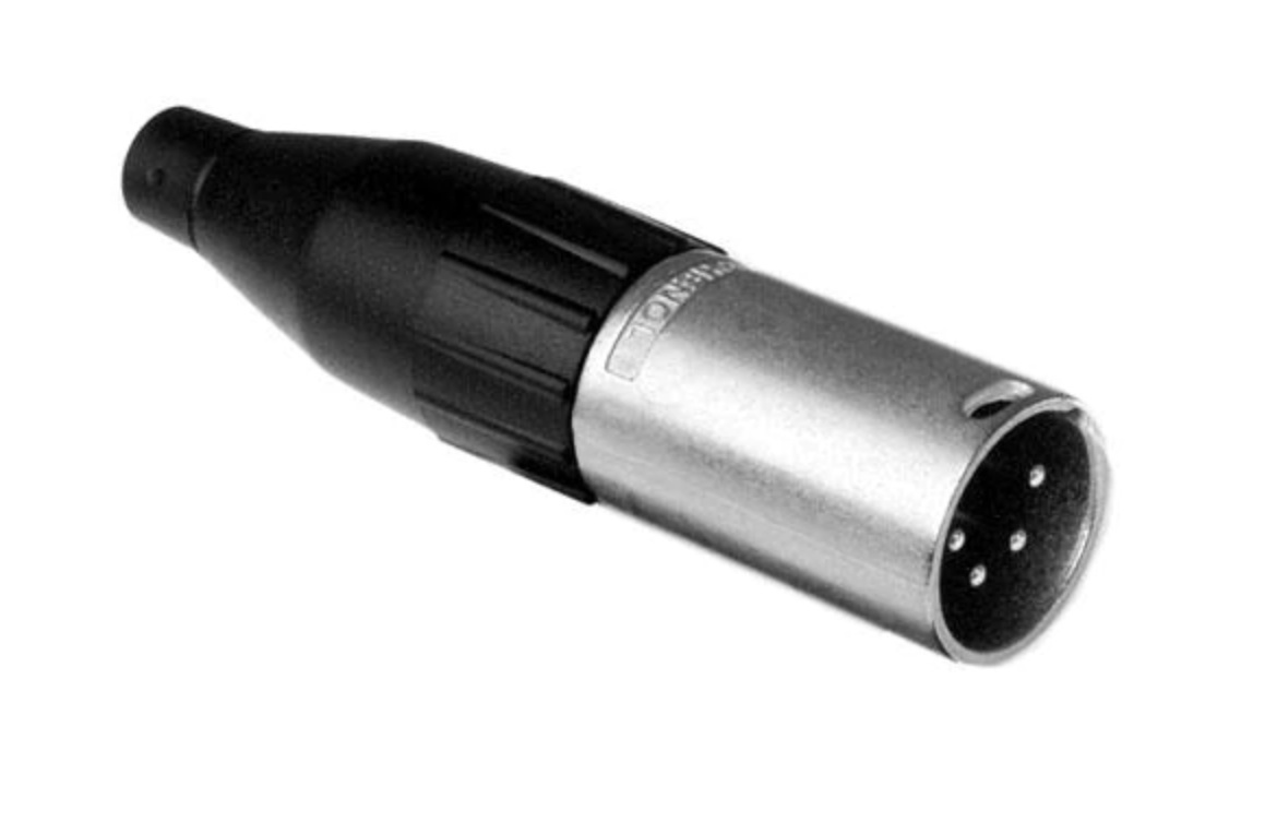 Amphenol AC Series 5 Pin XLR Cable Connector (Silver Plating, Male, Nickel)