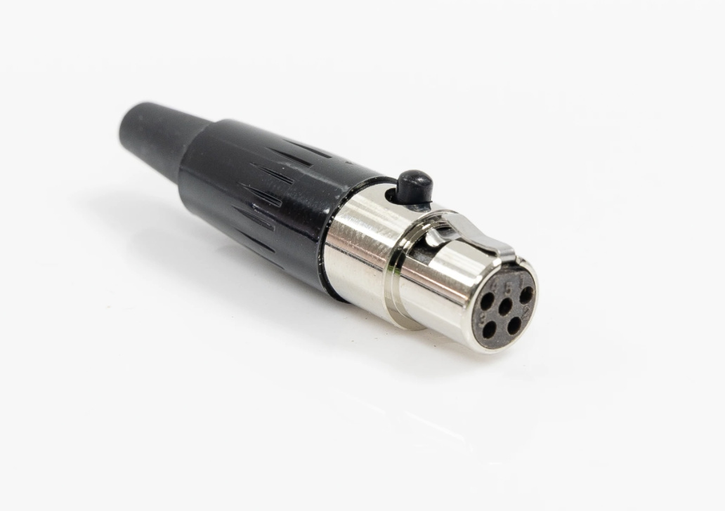 Amphenol G Series Mini XLR Cable Connector (Female, 5 Pin)