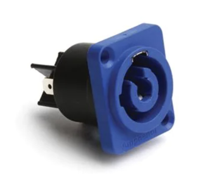 Amphenol HP Series Power Out Chassis Connector (Blue)