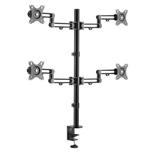 Brateck Quad Monitor Desk Mount for 17"-32" Screens