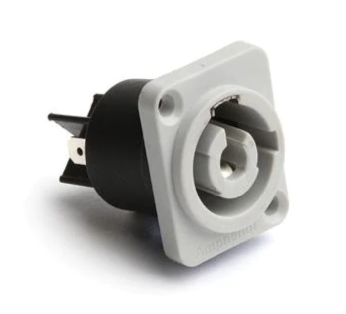 Amphenol HP Series Power In Chassis Connector (Grey)