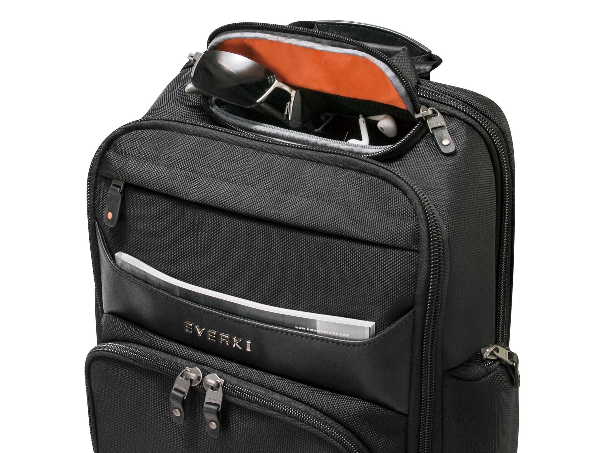 Everki Onyx Laptop Backpack, Hard-Shell Travel Friendly Fits up to