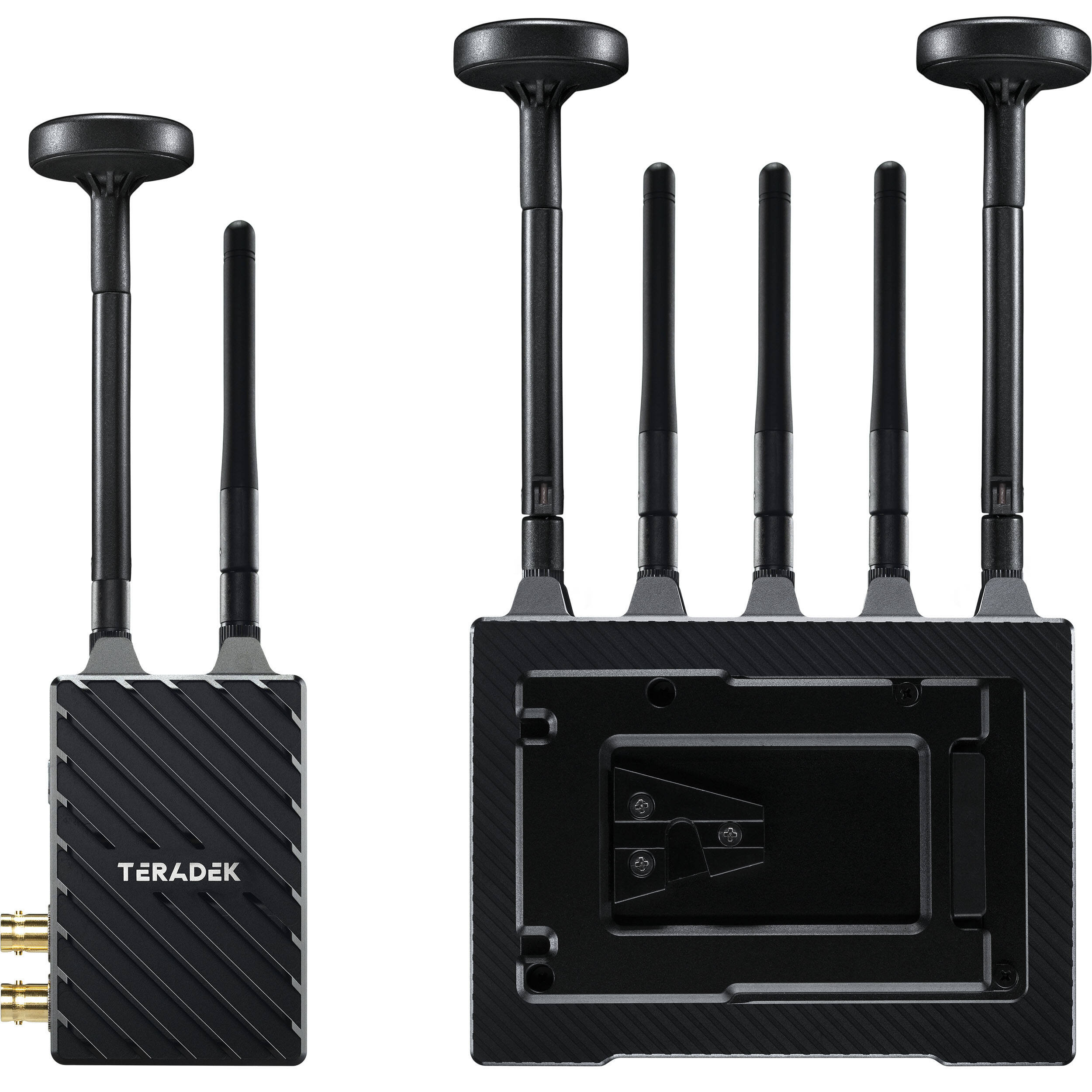 Teradek Bolt 4K LT MAX 3G-SDI Transmitter & Bolt 4K MAX 12G-SDI Receiver Deluxe Kit (V-Mount)