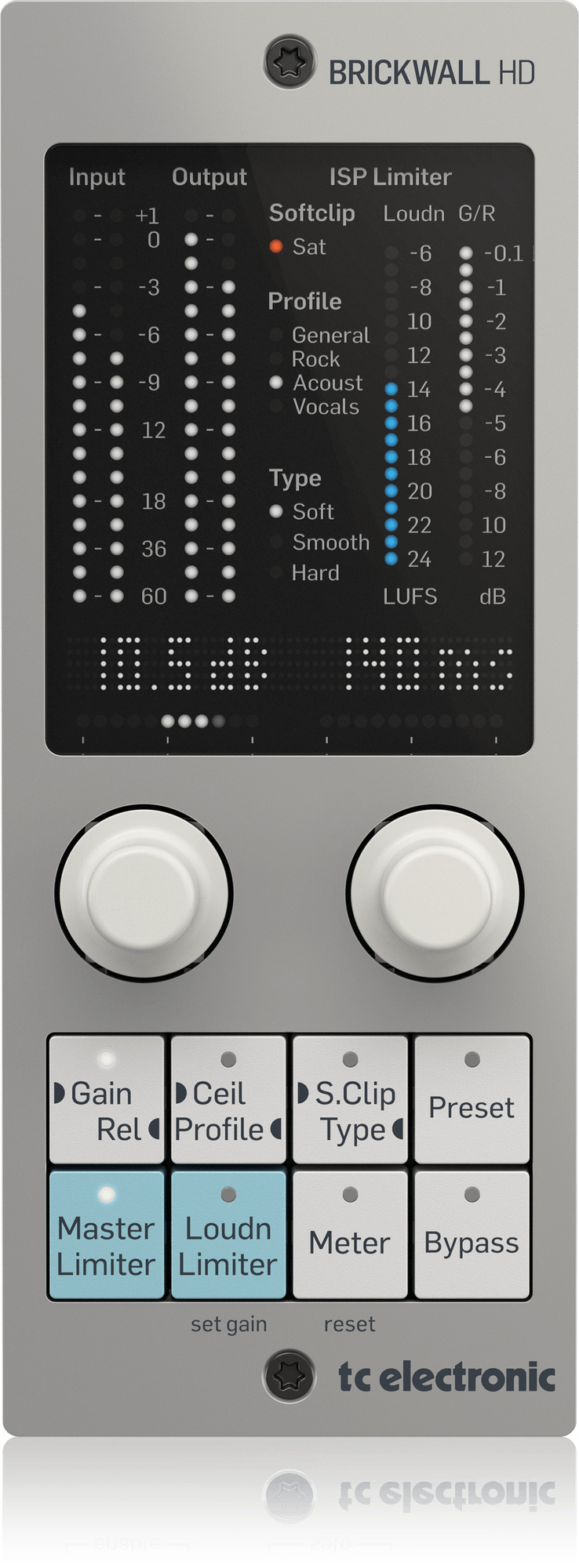 TC Electronic Mastering Brickwall Limiter Plug-in with Dedicated Hardware Interface