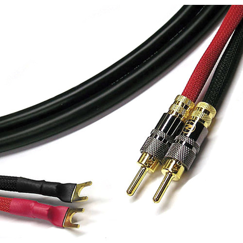 Canare 11 AWG 4S11 Speaker Cable with 2 Banana To 2 Spade Connectors