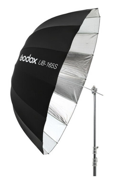 Godox Parabolic 165cm Reflective Umbrella (Silver)