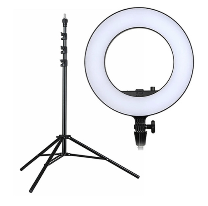 Godox LED Ring Light 36cm Kit with Light Stand (Black)